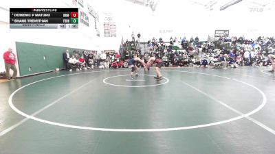 175 lbs Semifinal - Domenic P Maturo, Branford vs Shane Trevethan, Foran