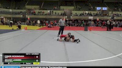 55 lbs 1st Place Match - Conor McDonough, ANML vs Brooks Lanners, Dakota Boyz