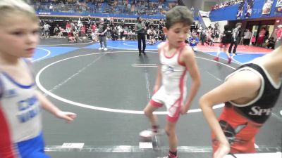 55 lbs Consi Of 4 - Eli Remington, Skiatook Youth Wrestling vs Able Ridge, Sperry Wrestling Club