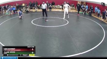 161-163 lbs 1st Place Match - Clark Wood, Basic vs Levi Schmidt, Lake Mead Christian Academy