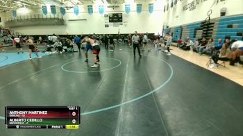 215 lbs Finals (2 Team) - Alberto Cedillo, Broomfield vs Anthony Martinez, Rawlins