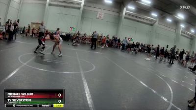 88 lbs Round 1 (6 Team) - Michael Wilbur, JOURNEYMEN vs Ty Silverstrim, CTWHALE