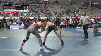 157 lbs Quarterfinals (8 Team) - Nicholas Brunst, Baldwin Wallace vs Darren Mcleod, Olivet