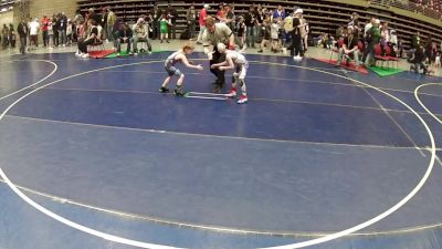 53 lbs Champ. Rd Of 16 - Braxton Daves, Southwest Hammers vs Jaxson Clark, Pintech Academy