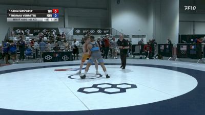 67 kg Cons. Semis - Gavin Weichelt, Tiger Wrestling Club vs Thomas Verrette, Position Wrestling