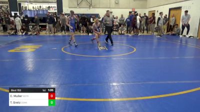 107 lbs R-32 - Cael Muller, Notre Dame GP vs Tommy Gretz, Connellsville