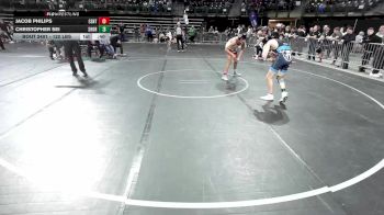 120 lbs Consi Of 4 - Jacob Philips, Central Youth Wrestling vs Christopher Sei, Shore Thing
