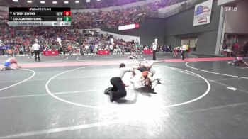 95 lbs Cons. Round 2 - Ayden Ewing, Richland Center Youth Wrestling vs Colton Midtling, Victory School Of Wrestling