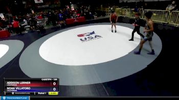 138 lbs Cons. Round 2 - Addison Lerner, California vs Noah Villatoro, California