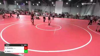 106 lbs Quarterfinal - Cooper Sheesley, USA Gold vs Gavin Wells, Mat Demon WC