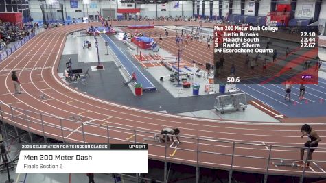 Men's 200m, Finals 5