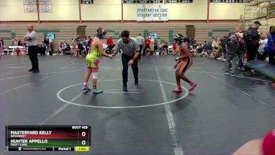 100-110 lbs Round 5 - Masterfard Kelly, Neshaminy vs Hunter Appello, FROST GANG