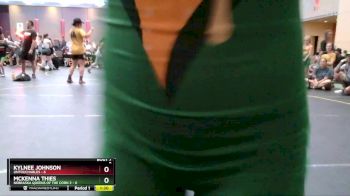 64 lbs Semis & 1st Wrestleback (8 Team) - Kylnee Johnson, Untouchables vs McKenna Thies, Nebraska Queens Of The Corn 2