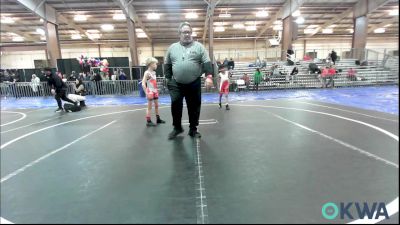 64 lbs Semifinal - Cason Inger, Powerhouse Blue vs Jax Cisneroz, Powerhouse Blue