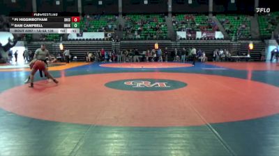 1A-4A 138 Cons. Round 5 - Bam Campbell, Brooks vs Pj Higginbotham, Shoals Christian Schools