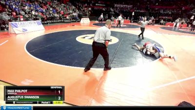 1A 106 lbs Semifinal - Max Philpot, Vandalia vs Augustus Swanson, Princeton