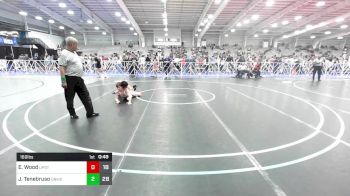 160 lbs Rr Rnd 1 - Elijah Wood, Upstate Uprising vs Jake Tenebruso, OBWC Goblins