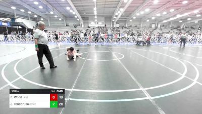 160 lbs Rr Rnd 1 - Elijah Wood, Upstate Uprising vs Jake Tenebruso, OBWC Goblins