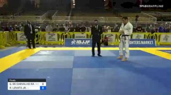 GREGOR DE CARVALHO RANGEL GRACIE vs RAFAEL LOVATO JR. 2020 World Master IBJJF Jiu-Jitsu Championship
