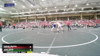 225 lbs Round 3 - Samuel Denton, Caney Valley vs Jesse Hixon, Gray County