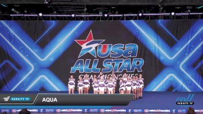 Aqua [2022 Almaden Spirit Athletics L2 Junior - D2 - B] 2022 USA All Star Anaheim Super Nationals