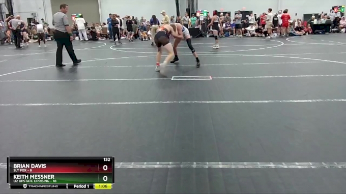 132 lbs Round 4 (8 Team) - Brian Davis, Sly Fox vs Keith Messner, U2 ...