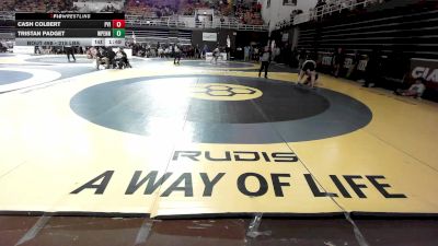 215 lbs Round Of 16 - Cash Colbert, Paul VI Catholic High School vs Tristan Padget, William Penn Charter