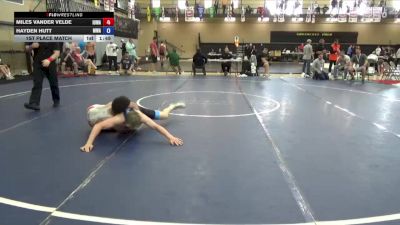 150 lbs 1st Place Match - Miles Vander Velde, Iowa vs Hayden Hutt, Moen Wrestling Academy