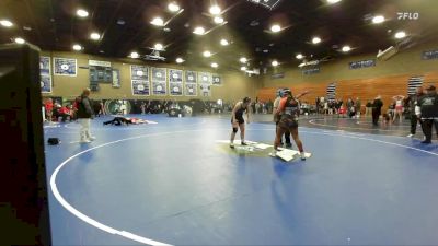 155 lbs Champ. Round 2 - Abrianna Centeno, Coalinga vs Claudia Figueroa, Mendota