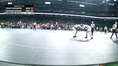 D4-132 lbs Cons. Round 3 - Raymond Courter, Springport vs Urijah Joostberns, Martin