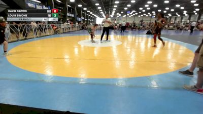 145 lbs Rr Rnd 2 - Alihan Keldibayev, Ohio Titan Green - HSB vs Brayden Inman, Immortals - HSB