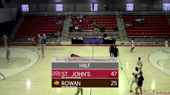 Replay: St. John's (MN) vs Rowan | Dec 19 @ 3 PM