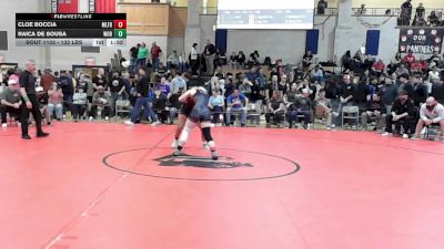 132 lbs 3rd Place - Cloe Boccia, Milford vs Raica De Sousa, Woburn