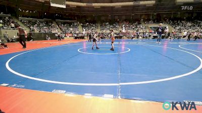 49 lbs Consi Of 16 #1 - Brooks Mccabe, Cowboy Wrestling Club vs Axel Miller, Skiatook Youth Wrestling