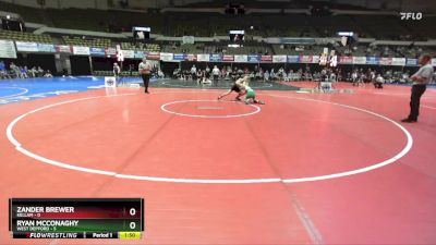 113 lbs Finals (2 Team) - ZANDER BREWER, Kellam vs Ryan McConaghy, West Depford