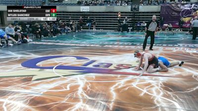 139 lbs Semis & 1st Wrestleback (8 Team) - Myles Sanchez, Creighton Prep, NE vs Ian Shelstad, Centennial, MN