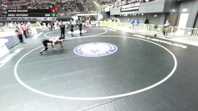 190 lbs Champ. Rd Of 32 - Uriel Victorio, Royal High School Wrestling vs Jacob Walker