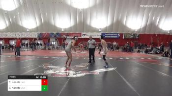 125 lbs Final - Dylan Koontz, Ohio State vs Brady Koontz, Unattached