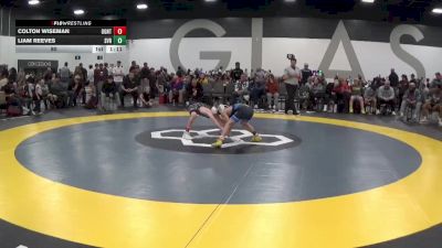80 lbs Round 2 (6 Team) - Colton Wiseman, Ohio Gold vs Liam Reeves, Steel Valley Renegades Wrestling Club