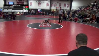 8 lbs Cons. Semi - Alex Toops, Burlington Junior Wrestling vs Jaxon Patrick, Fort Madison Wrestling