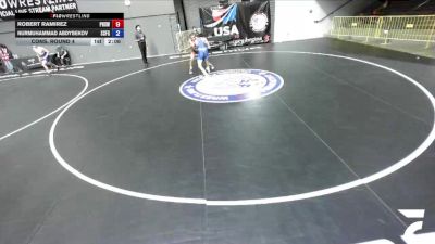 144 lbs Cons. Round 4 - Robert Ramirez, Pacifica High School Wrestling vs Nurmuhammad Abdybekov, South San Francisco Gator WC