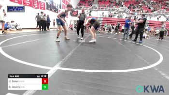 126 lbs Semifinal - Oliver Baker, Husky WC vs Bradley Davies, Team Nomad