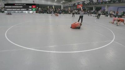 157 lbs 3rd Place Match - Braden Shoemaker, Heartland Wrestling Academy vs Adrian Marciano Arbelo, Seagulls WC