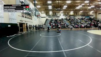 150 lbs Round 2 - Carter Johnson, Lewisville The Colony vs Enzo Nogueira, Frisco