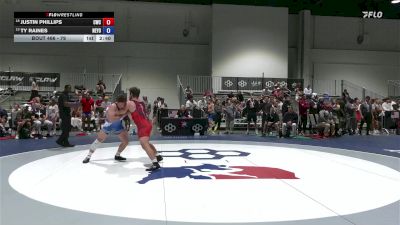 79 lbs Cons. Round 5 - Justin Phillips, Cavalier Wrestling Club vs Ty Raines, New York