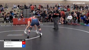 55 kg Round Of 32 - Cora Johnson, Team California vs Kendall Bostelman, Team Ohio
