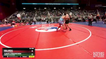 2A-285 lbs Cons. Semi - Ben Niedo, Wyoming Indian vs Curtis Strohschein, Greybull/Riverside