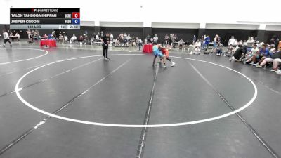 132 lbs Talon Tahdooahnippah, Oklahoma Red vs Jasper Croom, Florida