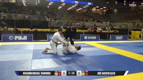 Jose Agustin Alejo vs Benjamin Michael Trawinski 2025 Pan Jiu Jitsu IBJJF Championship