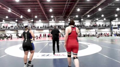 187-BLACK lbs Rr Rnd 1 - Isabelle Sabelja, Eastchester/Ursuline vs Laylani Wiltshire, Oneonta